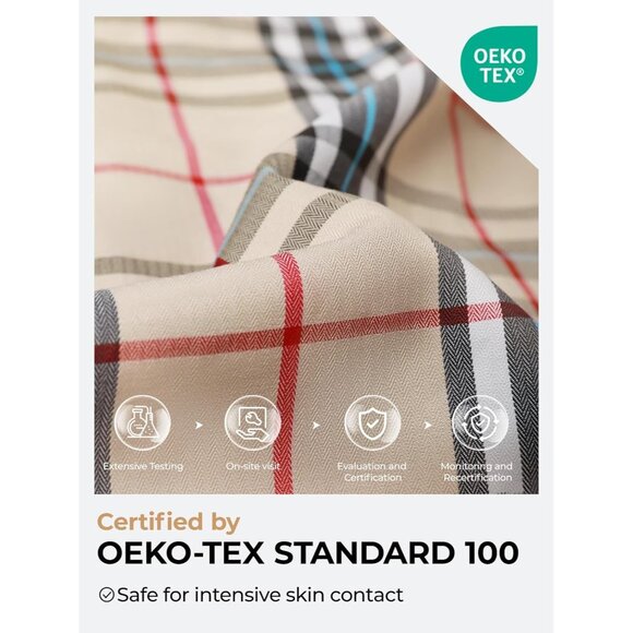 SaphiRose Womens Red Waterproof Rain Long Lined Outdoor Raincoats with Hood - Picture 3 of 7